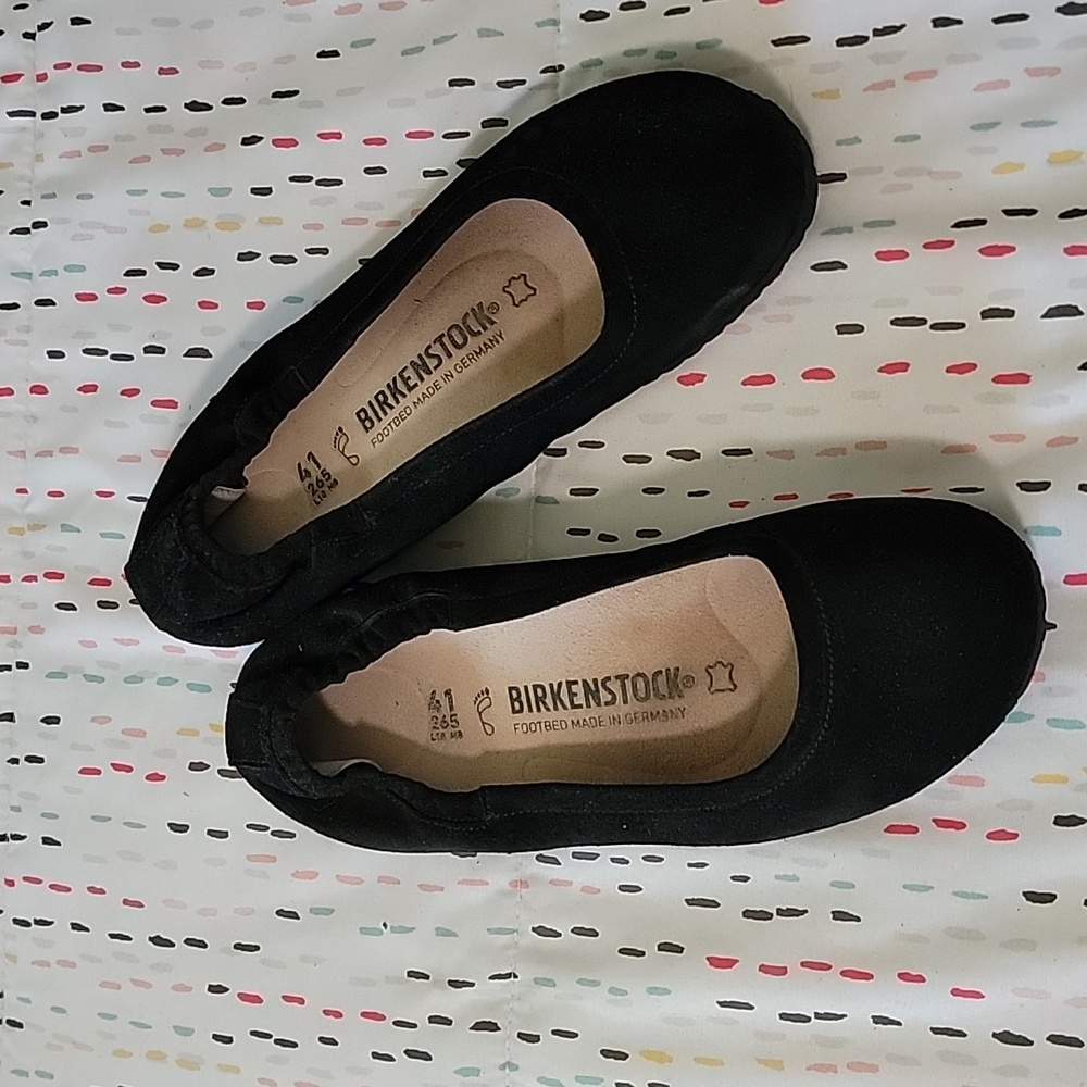 Birkenstok Celina ballet flat, black size 41 or 10, like new condition